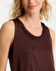 Chico's Outlet - Jersey Satin Tank Top