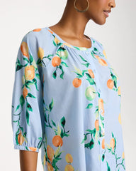 Chico's Discount - Cotton Voile Printed Blouse