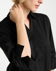 Chico's On Sale - Poplin Cotton Tie-Front Top