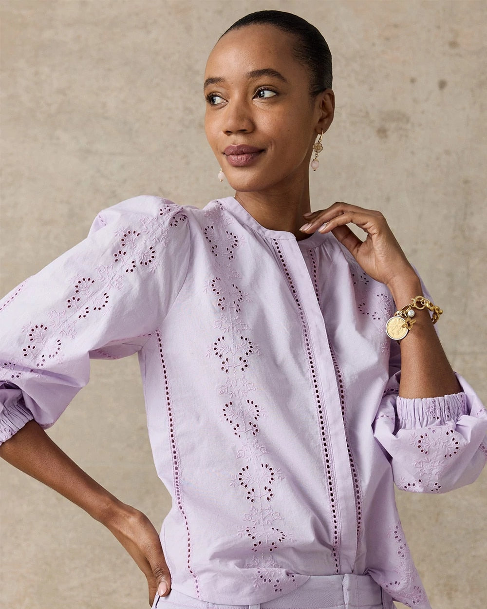 Chico's Discount - Embroidered Top