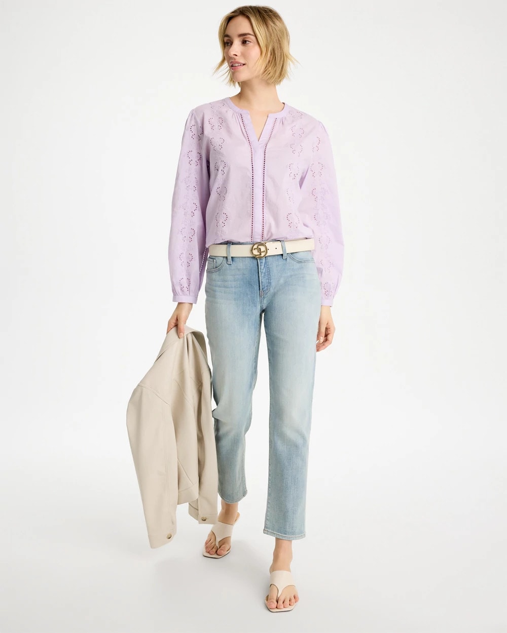 Chico's Discount - Embroidered Top