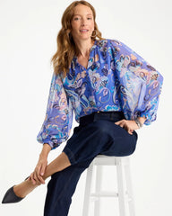 Chico's For Sale - Georgette Paisley Blouse