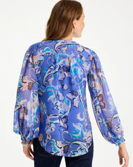 Chico's For Sale - Georgette Paisley Blouse