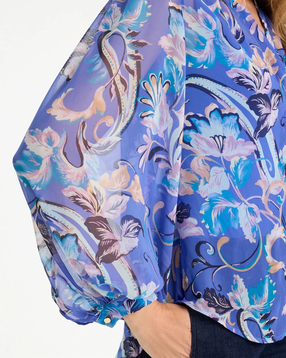 Chico's For Sale - Georgette Paisley Blouse