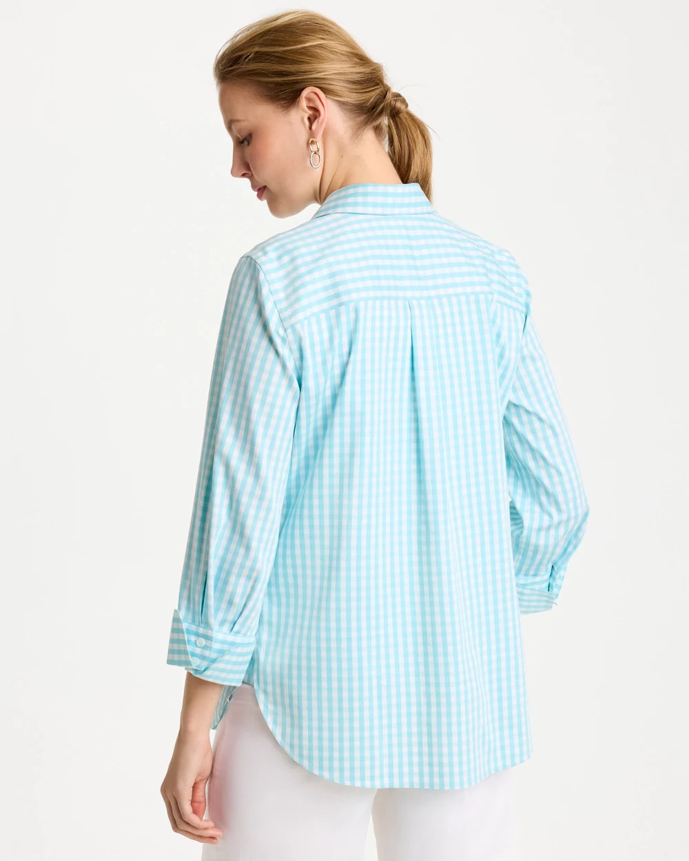 Chico's For Sale - No Iron™ Stretch Gingham Shirt