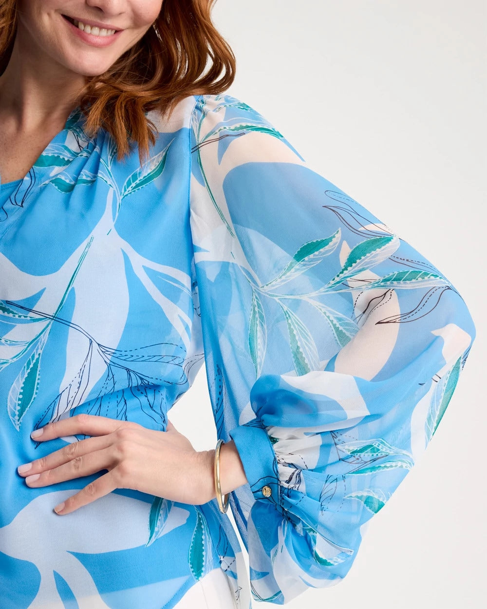 Chico's Online - Georgette Printed Blouse