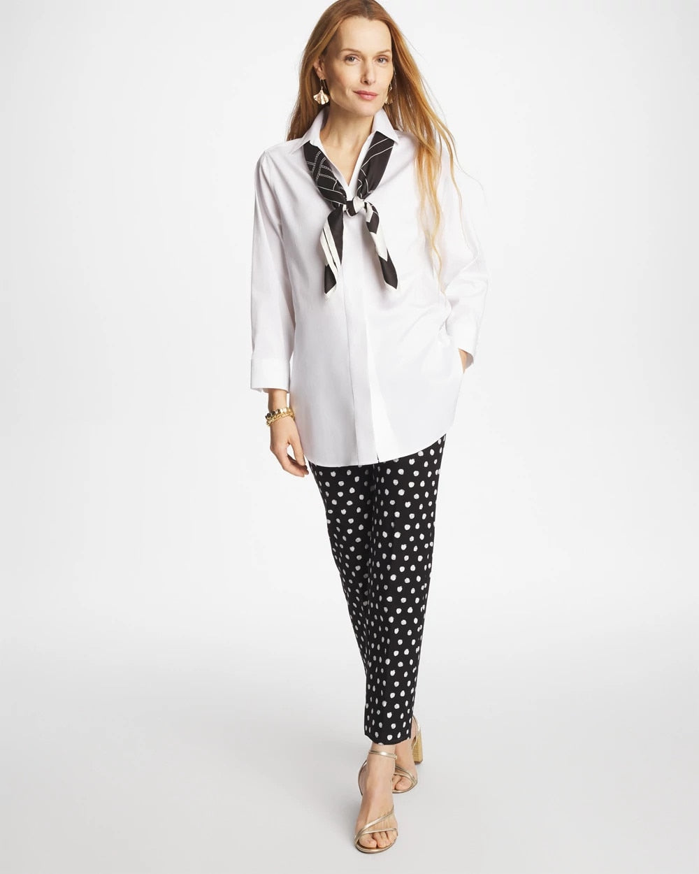 Chico's US - No Iron™ Stretch Splitneck Tunic