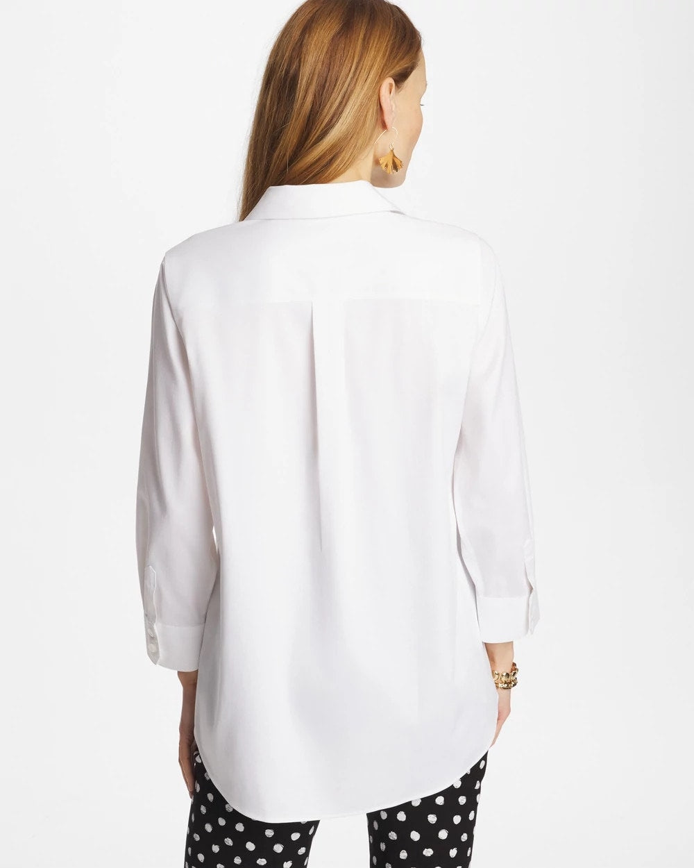 Chico's US - No Iron™ Stretch Splitneck Tunic