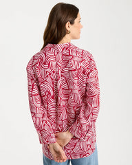 Chico's US - No Iron™ Linen Geo Print Shirt
