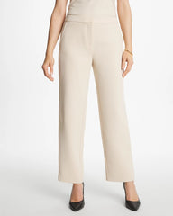 Chico's / Textured Straight Tapered Ankle Pants