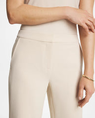 Chico's / Textured Straight Tapered Ankle Pants