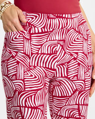 Chico's On Sale - Brigitte™ Slim Geo Pull-On Capri Pant