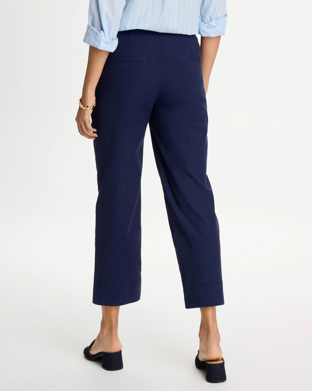 Chico's For Sale - Relaxed Linen Crop Pant