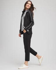Chico's Outlet - Zenergy® UPF Rib Mix Cropped Pants