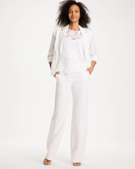 Chico's Straight-Leg Linen Pants