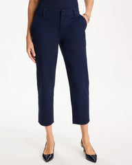 Chico's Discount - Relaxed Boyfriend Chino Crop Pants