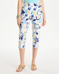 Chico's Online - Brigitte™ Slim Handpainted Pull-On Capri
