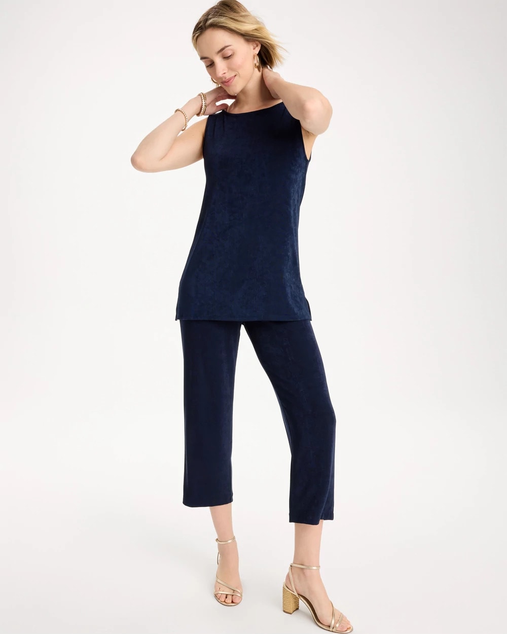 Chico's On Sale - Travelers™ No Tummy Cropped Pants