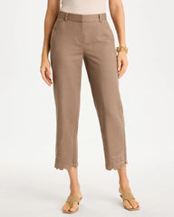Chico's Online - Linen Fly Front Pants