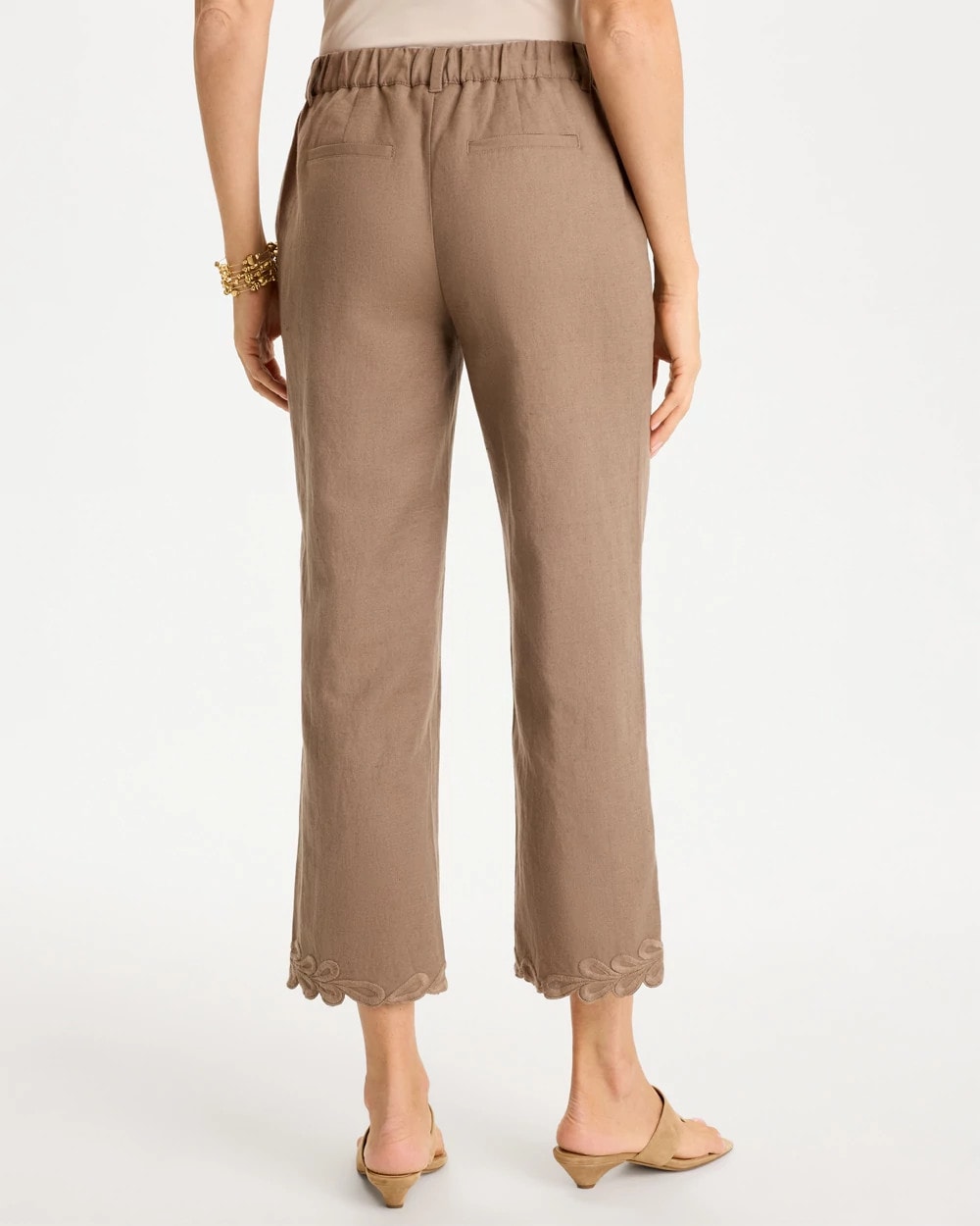 Chico's Online - Linen Fly Front Pants