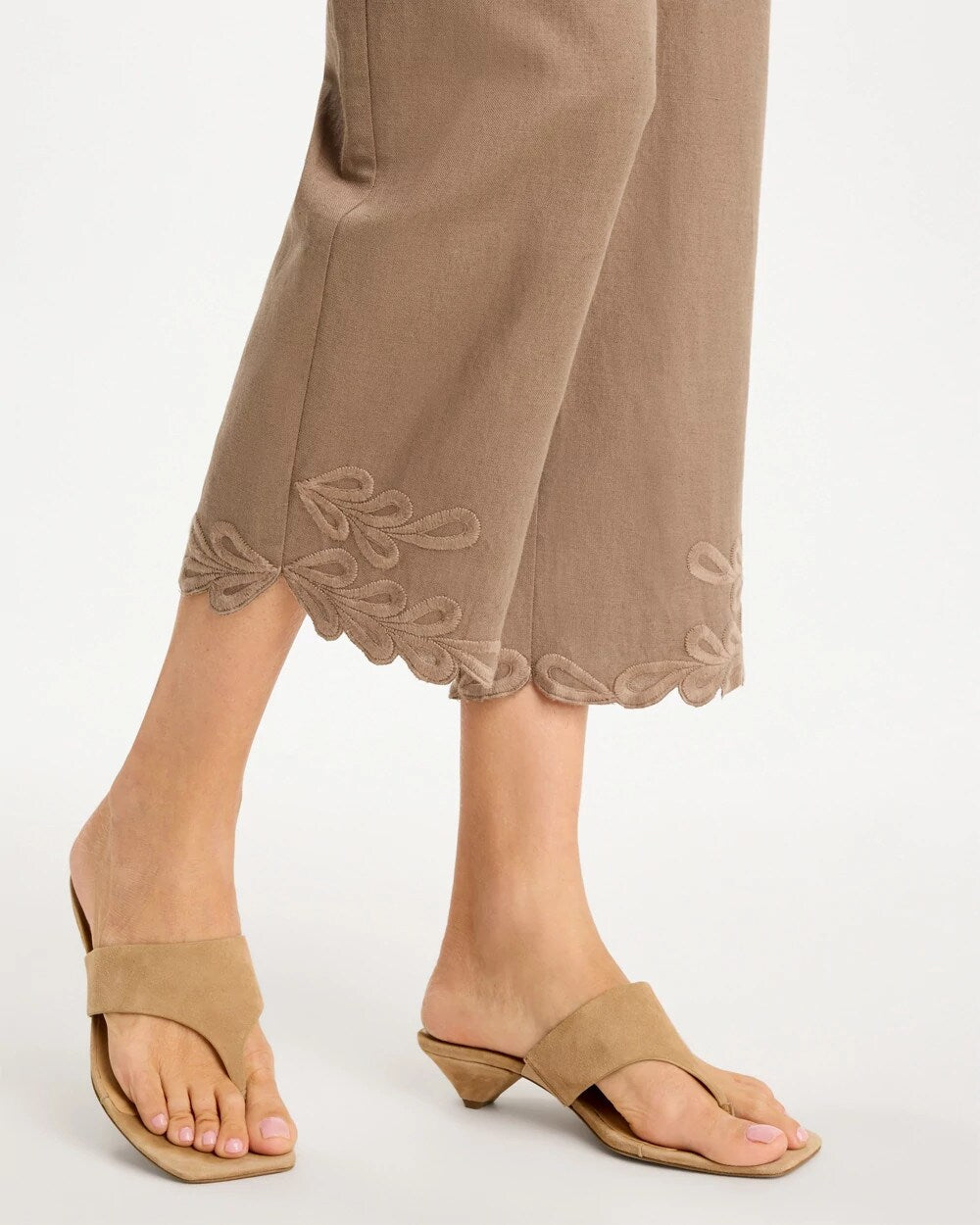 Chico's Online - Linen Fly Front Pants
