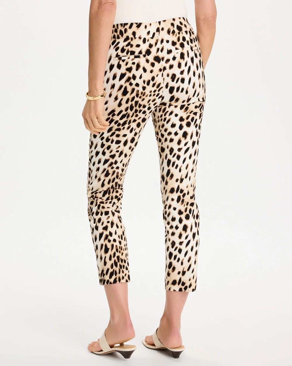 Chico's Online - Animal Print Brigitte™ Slim Pull-On Crop Pant