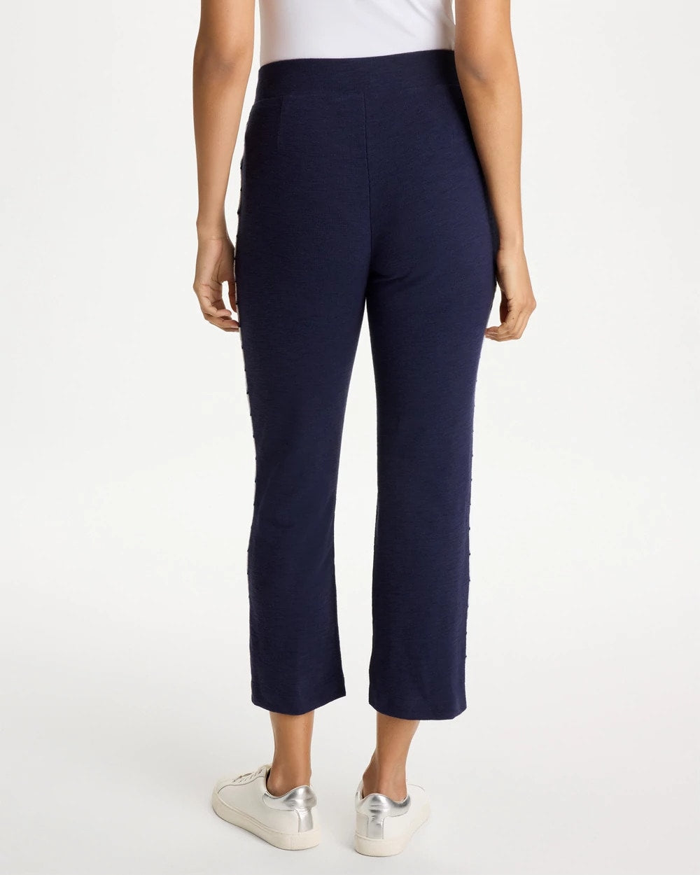 Chico's For Sale - Zenergy® Jersey Striped Crop Pants