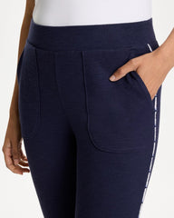 Chico's For Sale - Zenergy® Jersey Striped Crop Pants