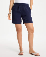 Chico's US - Gauze Cotton Shorts