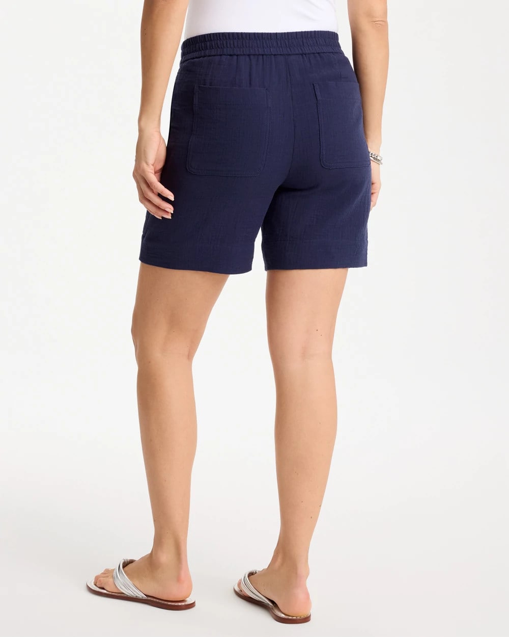 Chico's US - Gauze Cotton Shorts