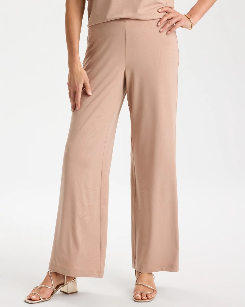 Chico's On Sale - Travelers™ Palm Embossed Knit Pants