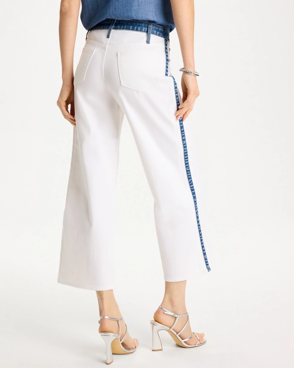 Chico's US - Girlfriend Straight Colorblock Jeans