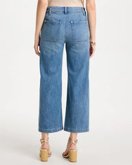 Chico's Outlet - Straight Crop Trouser Jeans
