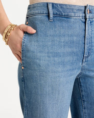 Chico's Outlet - Straight Crop Trouser Jeans
