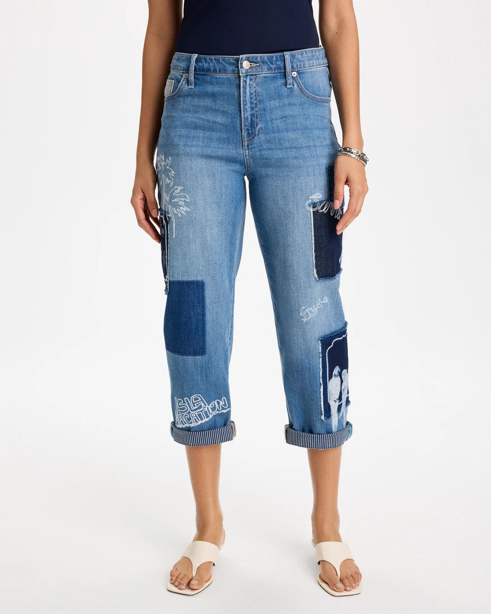 Chico's Online - Relaxed Boyfriend Summer Jean