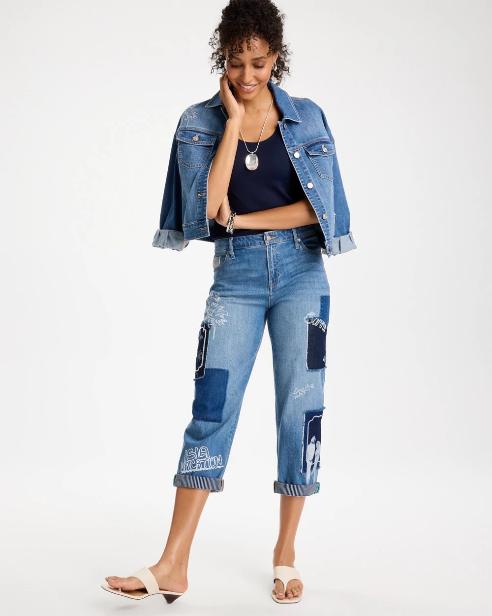 Chico's Online - Relaxed Boyfriend Summer Jean
