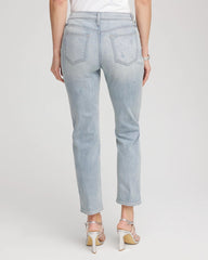 Chico's Online - Girlfriend Slim Cropped Jeans