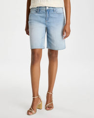 Chico's US - Girlfriend Slim Indigo Jean Shorts