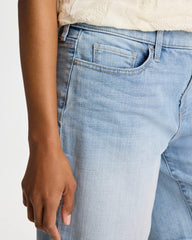 Chico's US - Girlfriend Slim Indigo Jean Shorts