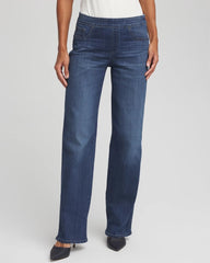Chico's / Pull On Wide Jean