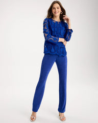 Chico's US - Travelers™ Collection Macramé Lace Jacket