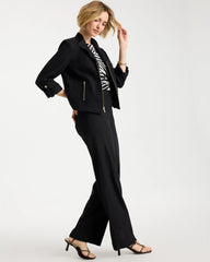 Chico's On Sale - Linen Moto Jacket
