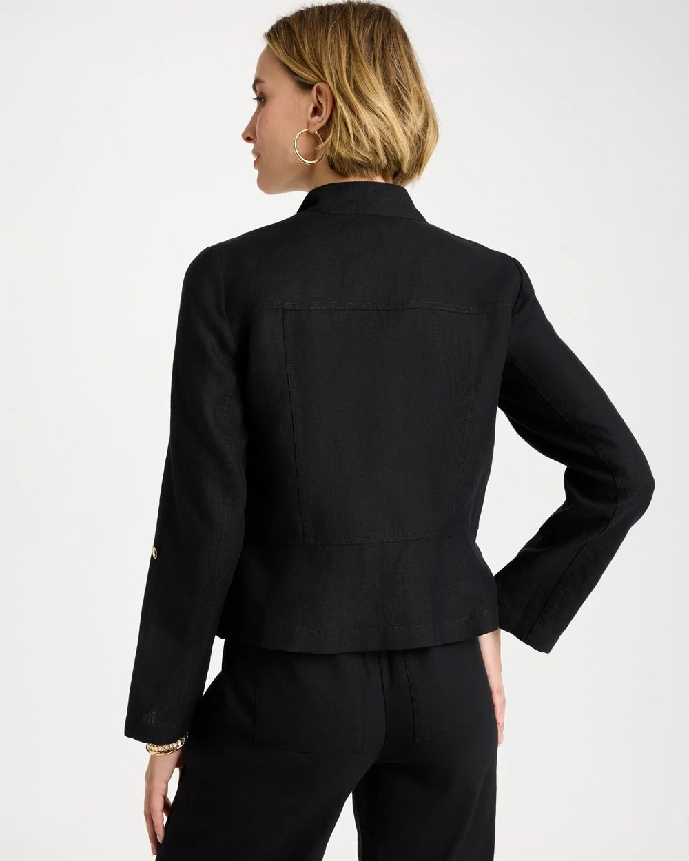 Chico's On Sale - Linen Moto Jacket