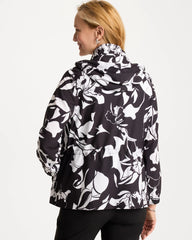 Chico's For Sale - Zenergy® Ripstop Floral Nights Anorak Jacket