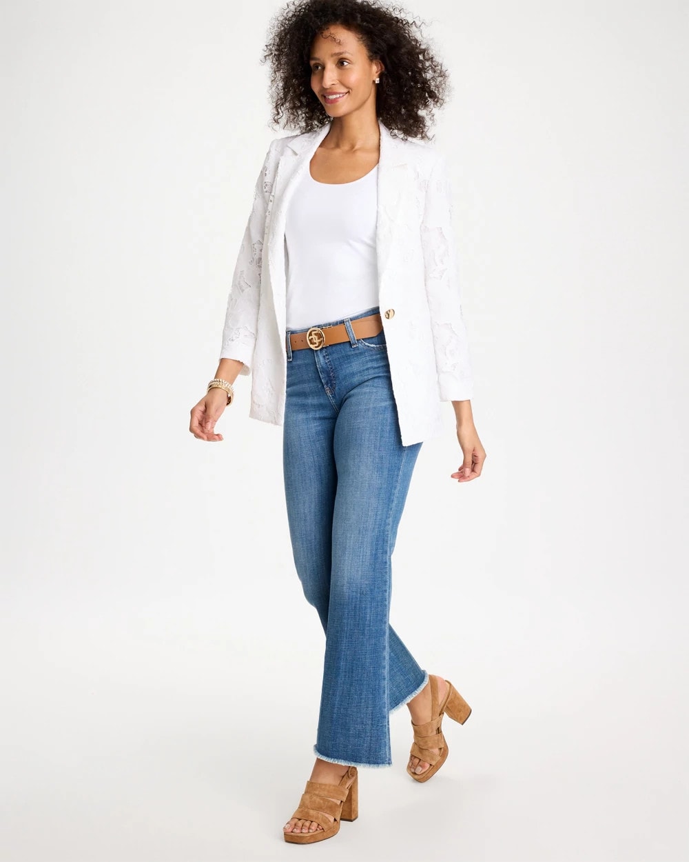 Chico's US - Classic Lace Blazer