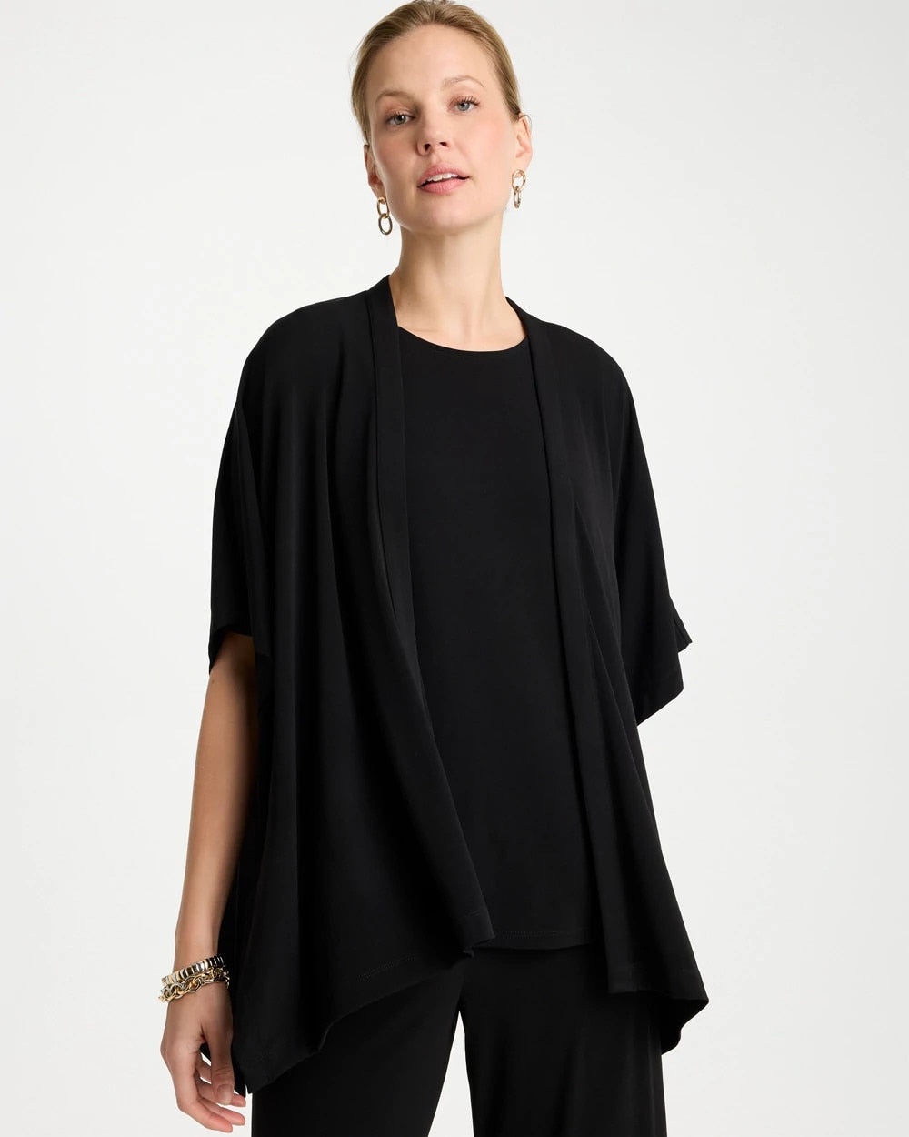 Chico's / Travelers™ Knit Cape Cardigan