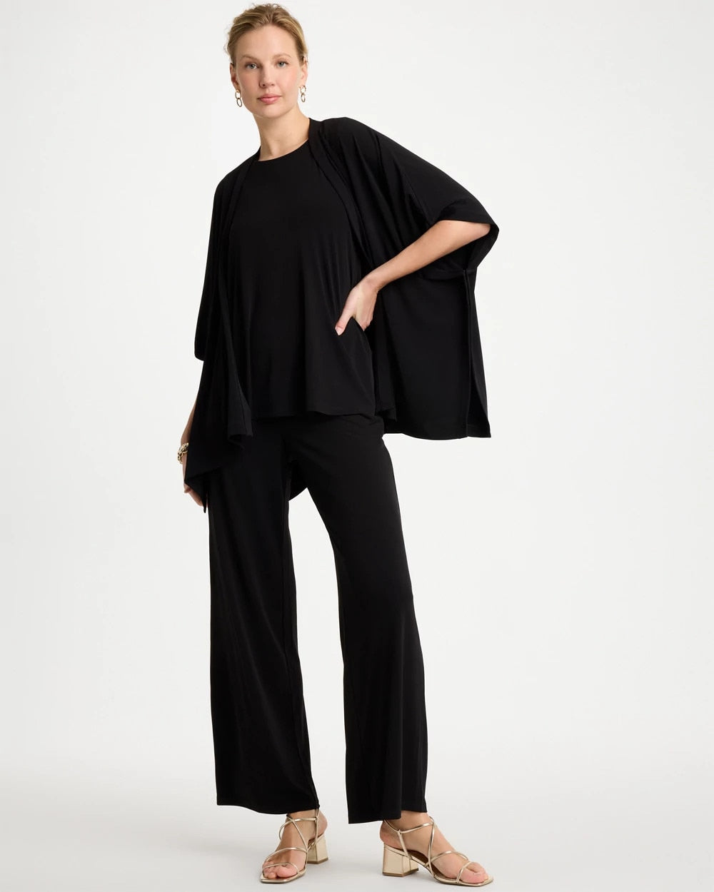 Chico's / Travelers™ Knit Cape Cardigan