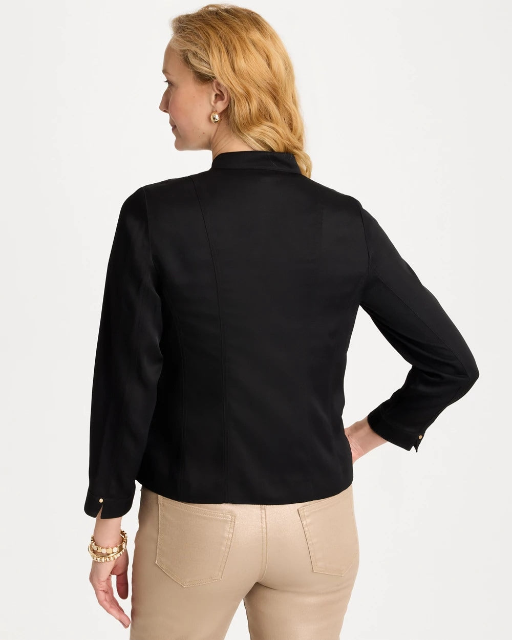 Chico's Discount - Textured Shine Jacket