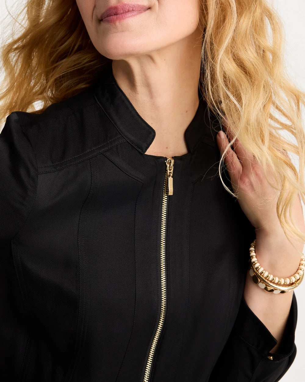 Chico's Discount - Textured Shine Jacket