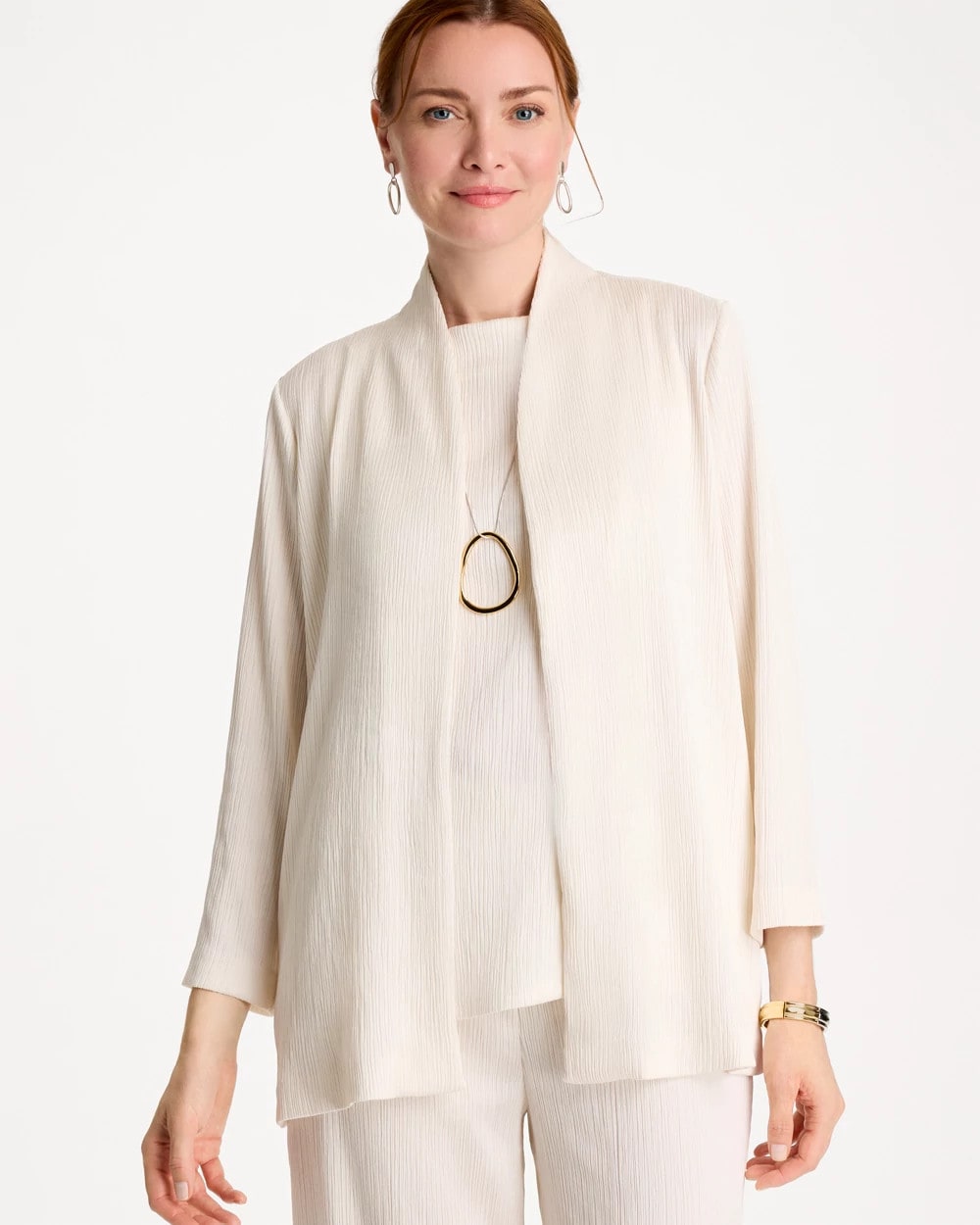 Chico's Sale - Travelers™ Crinkle Textured Cardigan